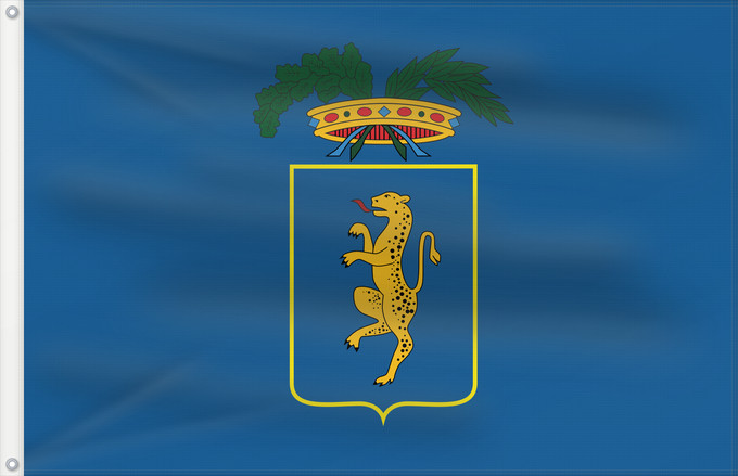 Drapeau, avec deux œillets métalliques et guindant renforcé : Lucca Province Province of Lucca Province de Lucca Provincia de Luca Provinz Lucca Provincia di Lucca