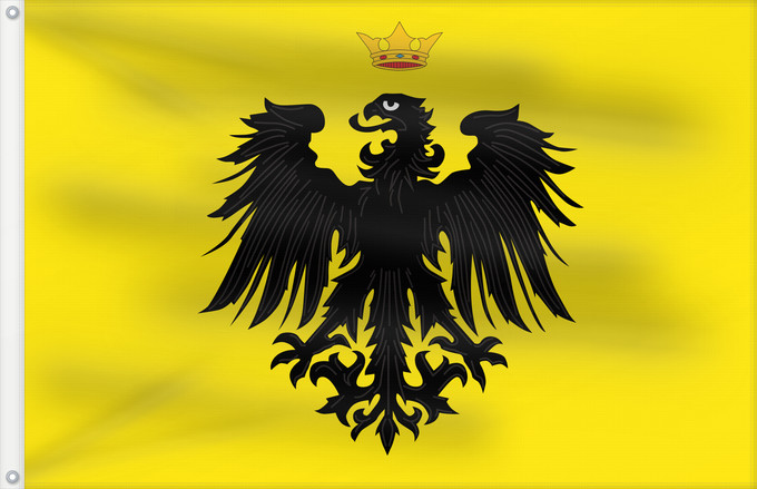 Drapeau, avec deux œillets métalliques et guindant renforcé : Pisa Province Province of Pisa Province de Pise Provincia de Pisa Provinz Pisa Provincia di Pisa
