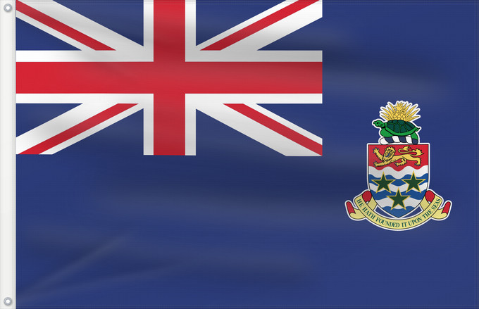 Flag, with two metal eyelets and reinforced hoist: Cayman Islands Government Ensign of the Cayman Islands Îles Caïmans Islas Caimán Kaimaninseln Isole Cayman דגל איי קיימן Государственный морской флаг Каймановых островов