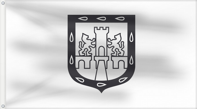 Flagge, mit zwei Metallösen und verstärktem Besatzband: Mexico City, Mexico Mexico City (District) Ciudad de México Ciudad de México, México Mexiko-Stadt Città del Messico