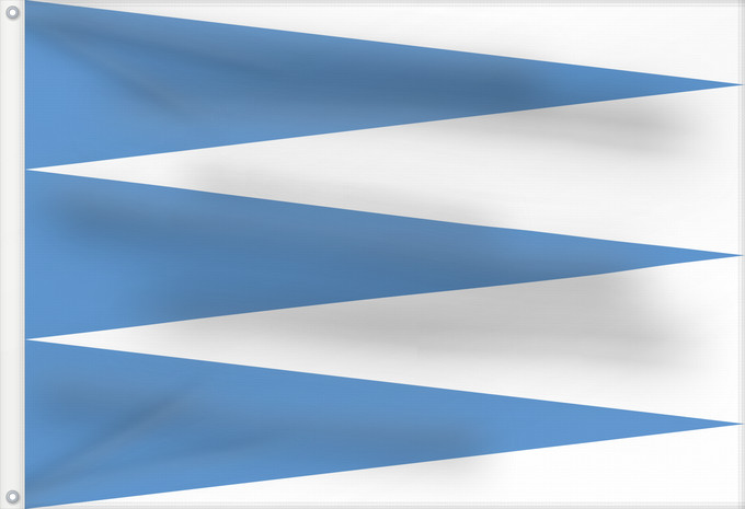 Bandera, con dos ojales metálicos y lado del asta reforzado: Sogn og Fjordane	comté de Sogn og Fjordane	Sogn og Fjordane, Norway
