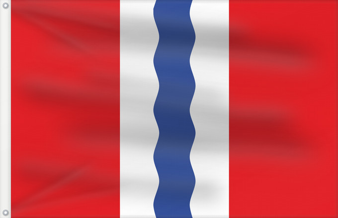 Flag, with two metal eyelets and reinforced hoist: Omsk Oblast	Omsk Oblast 	Oblast d'Omsk	Óblast de Omsk	Oblast Omsk
