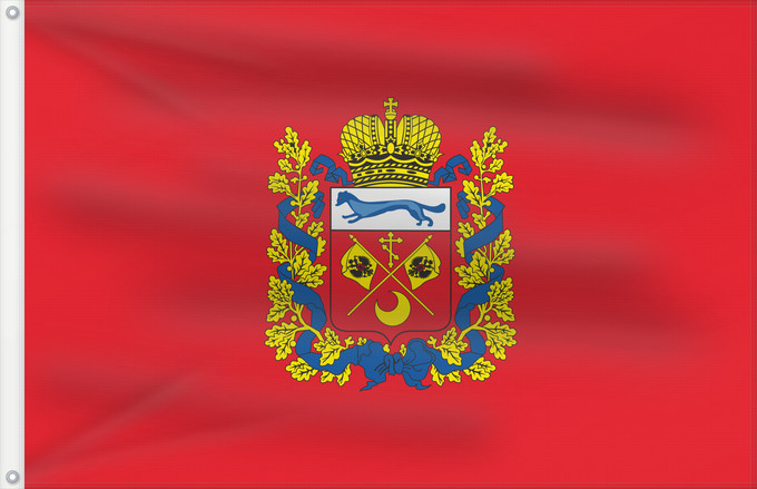 Drapeau, avec deux œillets métalliques et guindant renforcé : Orenburg Oblast Orenburg Oblast Oblast d'Orenbourg Óblast de Oremburgo Oblast Orenburg