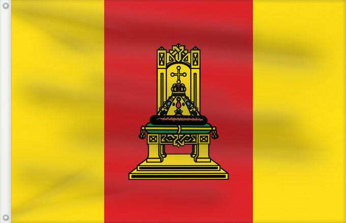 Drapeau, avec deux œillets métalliques et guindant renforcé : Tver Oblast Oblast de Tver Óblast de Tver Oblast Twer