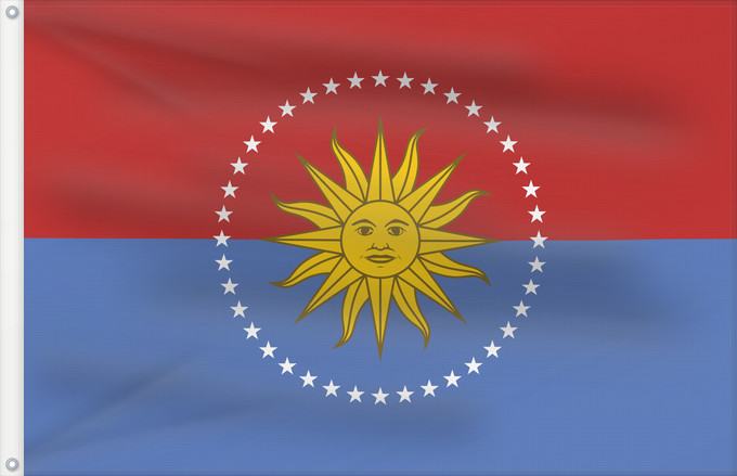 Drapeau, avec deux œillets métalliques et guindant renforcé : San Jose Department San José Department San Jose San José