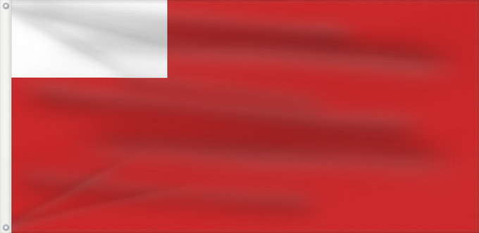 Drapeau, avec deux œillets métalliques et guindant renforcé : Abu Dhabi D Abou Dabi علم أبو ظبي Abu Dabi Прапор Абу-Дабі