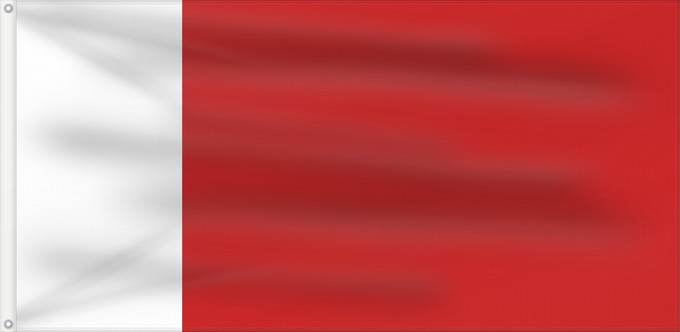 Drapeau, avec deux œillets métalliques et guindant renforcé : Dubai Dubaï