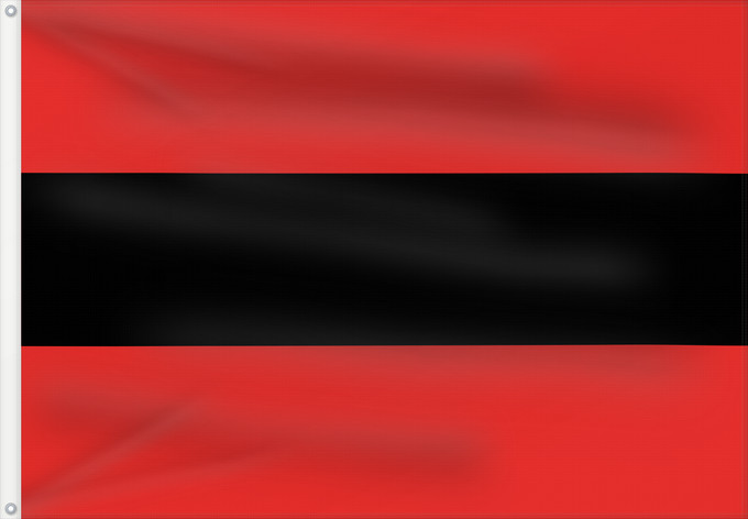 Bandera, con dos ojales metálicos y lado del asta reforzado: Civil Ensign of Albania	Albania - Civil Ensign	Albanie - Pavillon Civil	Albania - Pavellón Civil	Albanien - Zivilschiffsflagge	Albania - Bandiera Civile