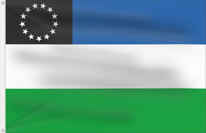 Drapeau, avec deux œillets métalliques et guindant renforcé : Provincia del Río Negro	Río Negro Province, Argentina	Province de Río Negro	Provincia del Río Negro, Argentina	Río Negro (Provinz)