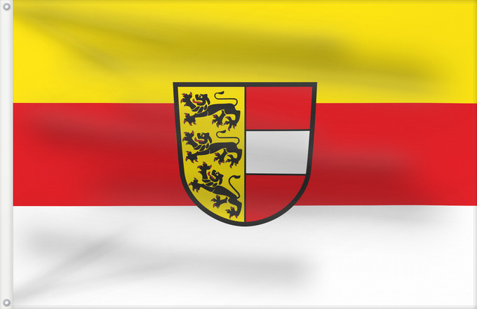 Flagge, mit zwei Metallösen und verstärktem Besatzband: Carinthia Carinthia (state) Kärnten Carintia