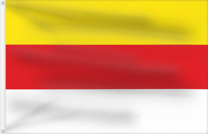 Bandera, con dos ojales metálicos y lado del asta reforzado: Carinthia	Carinthia (state)	Kärnten	Carintia