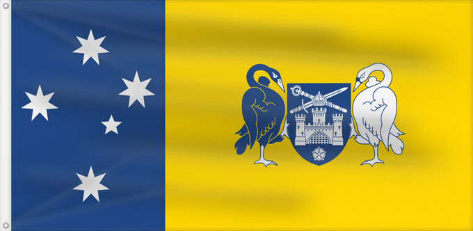 Bandera, con dos ojales metálicos y lado del asta reforzado: Australian Capital Territory Australian Capital TerritoryIt is from openclipart Territoire de la capitale australienne Territorio de la Capital Australiana Fändel vum Australeschen Haaptstadterritoire
