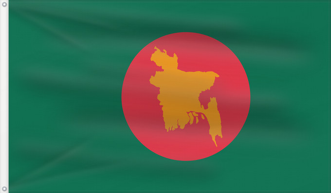 Drapeau, avec deux œillets métalliques et guindant renforcé : Bangladesh  1971 reverse	1971 flag of Bangladesh  reverse	Bangladesh (1971 revers)	Bangladés (1971 reverso)	Bangladesch (1971 Rückseite)	Bangladesh (1971 rovescio)	১৯৭১ সালের বাংলাদেশের জাতীয় পতাকা  বিপরীত