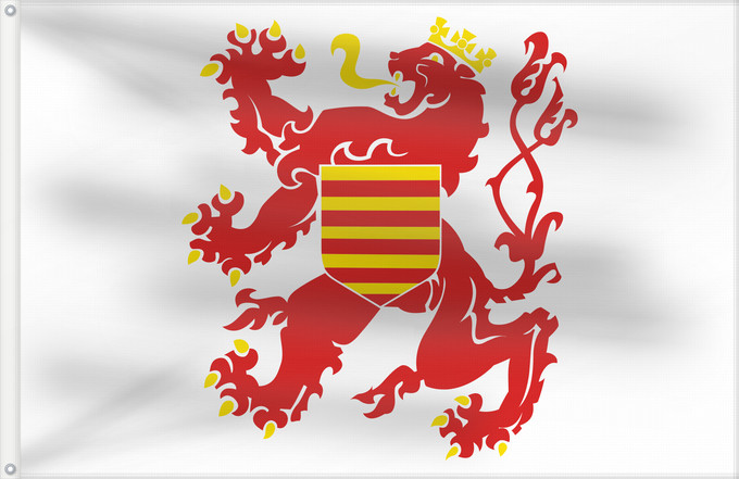 Bandera, con dos ojales metálicos y lado del asta reforzado: Limburg (nl)