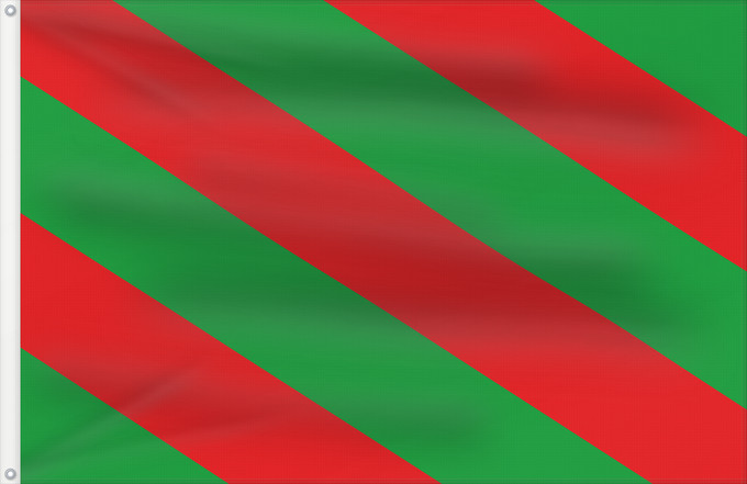 Flag, with two metal eyelets and reinforced hoist: Aubange	Belgian municipality Aubange	Commune belge d Aubange	Belgischen Gemeinde Aubange	Belgische gemeente Aubange