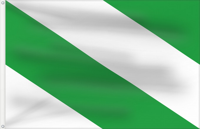 Drapeau, avec deux œillets métalliques et guindant renforcé : Evere	Belgian municipality Evere