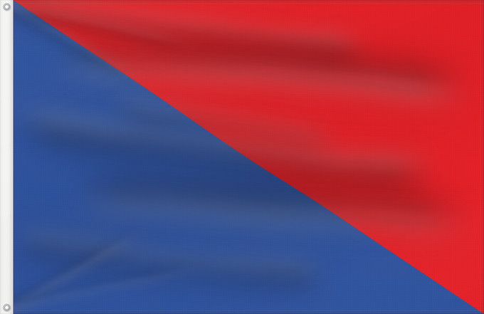 Bandera, con dos ojales metálicos y lado del asta reforzado: Farciennes Belgium