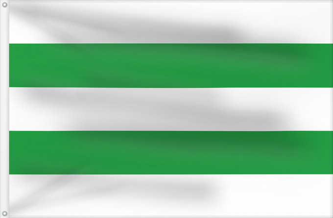Flag, with two metal eyelets and reinforced hoist: Hasselt  B  vlag	Stad Hasselt