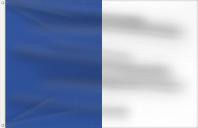 Drapeau, avec deux œillets métalliques et guindant renforcé : Jemappes	Belgian town Jemappes	Jemappes et Flénu aux couleurs Bleu et Blanc