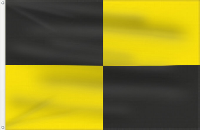 Flag, with two metal eyelets and reinforced hoist: Lubbeek	Belgian municipality of Lubbeek	Commune belge de Lubbeek	Belgischen Gemeinde Lubbeek	Vlaams-Brabantse gemeente Lubbeek