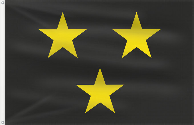 Bandera, con dos ojales metálicos y lado del asta reforzado: Musson Belgium