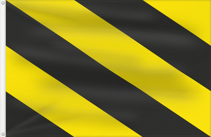 Bandera, con dos ojales metálicos y lado del asta reforzado: Oosterzele	Belgian municipality Oosterzele	Belgischen Gemeinde Oosterzele
