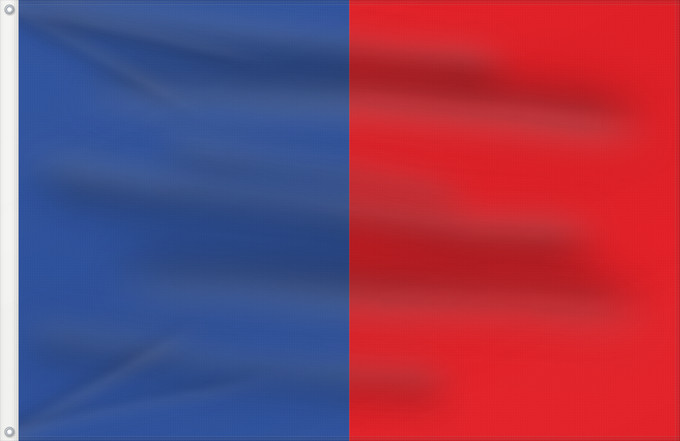 Bandera, con dos ojales metálicos y lado del asta reforzado: Sint-Josse-ten-Noode	Belgian municipality Sint-Josse-ten-Noode	Saint-Josse-ten-Noode