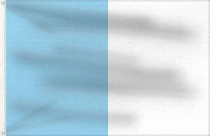 Bandera, con dos ojales metálicos y lado del asta reforzado: Uccle	Belgian municipality Ukkel/Uccle	Belgischen Gemeinde Ukkel	Gemeente Ukkel