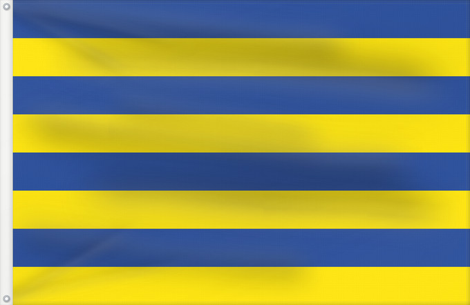 Drapeau, avec deux œillets métalliques et guindant renforcé : Wellen	Belgian municipality Wellen