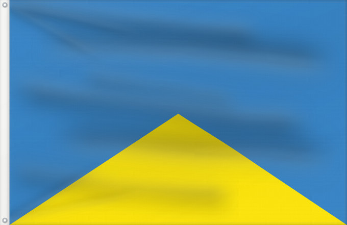 Bandera, con dos ojales metálicos y lado del asta reforzado: Wevelgem	Belgian municipality Wevelgem	Belgischen Gemeinde Wevelgem