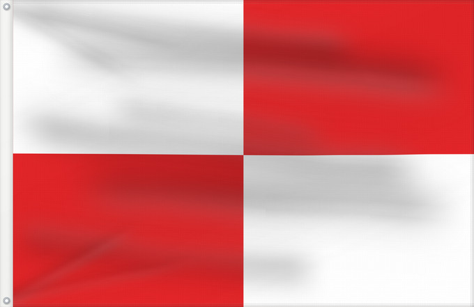 Bandera, con dos ojales metálicos y lado del asta reforzado: Wielsbeke	Belgian municipality Wielsbeke	Belgischen Gemeinde Wielsbeke