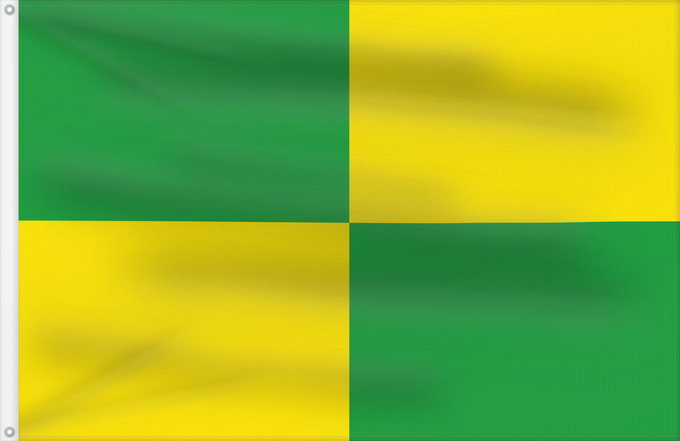 Drapeau, avec deux œillets métalliques et guindant renforcé : Zulte	Belgian commune of Zulte