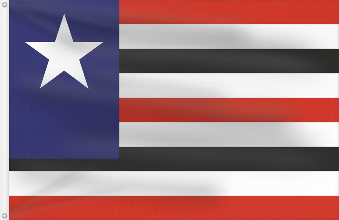 Flag, with two metal eyelets and reinforced hoist: Maranhão