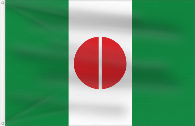 Bandera, con dos ojales metálicos y lado del asta reforzado: Cambe Parana Brasil	Cambé	Município de Cambé no Estado do Paraná, Brasil
