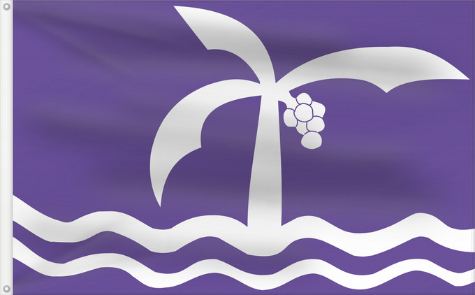 Flag, with two metal eyelets and reinforced hoist: Macae	Municipio de Macae