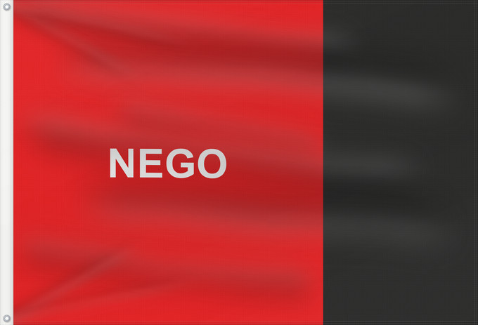 Flagge, mit zwei Metallösen und verstärktem Besatzband: Paraíba  verso	Paraíba (reverse)	Paraíba (envers)	Paraíba (reverso)	Paraíba (Rückseite)	Paraíba (rovescio)	Verso da bandeira da Paraíba