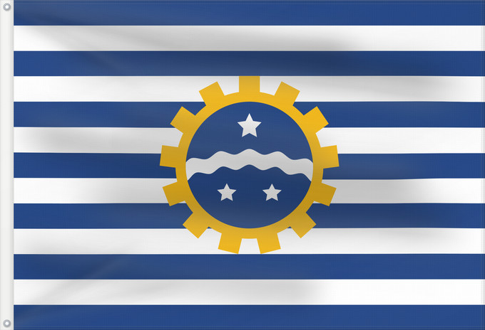 Drapeau, avec deux œillets métalliques et guindant renforcé : São José dos Campos	Sao Paulo s city São José dos Campos, Brazil	Município de São José das minas no Estado de São Paulo