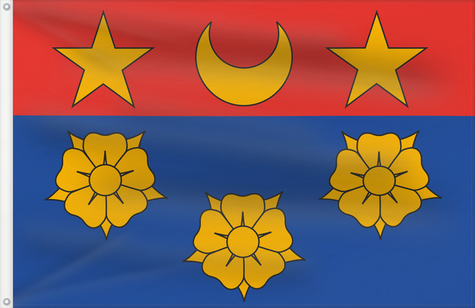 Drapeau, avec deux œillets métalliques et guindant renforcé : Ville ca Longueuil  Québec	Longueuil	Longueuil, Quebec