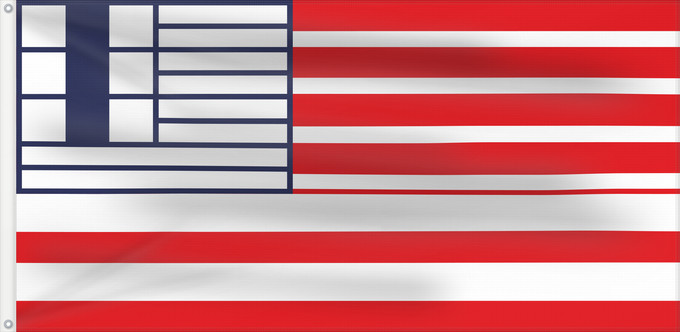 Drapeau, avec deux œillets métalliques et guindant renforcé : Lethbridge	Lethbridge, Alberta, Canada