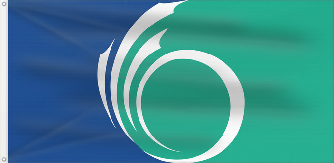 Drapeau, avec deux œillets métalliques et guindant renforcé : Ottawa, Ontario	City of Ottawa, Ontario