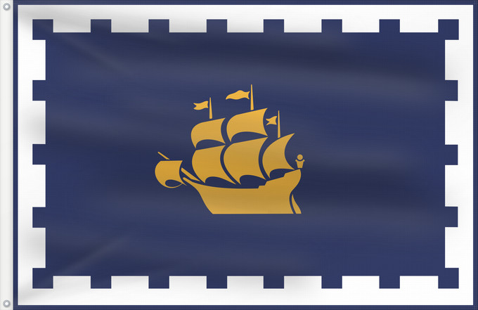 Drapeau, avec deux œillets métalliques et guindant renforcé : Quebec City	Ville de Québec	Ciudad de Quebec	Québec (Stadt)	Città di Quebec	Quebec City, Quebec, Canada