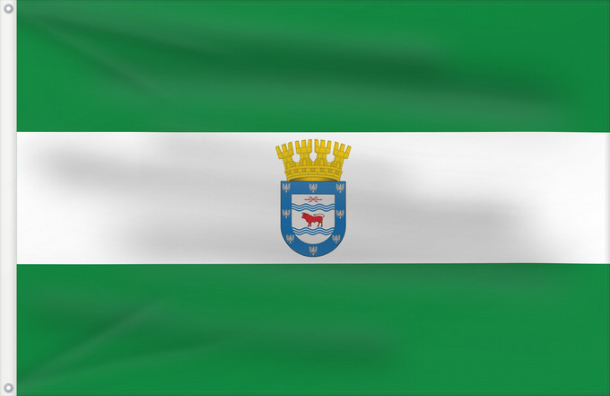 Flag, with two metal eyelets and reinforced hoist: Ángeles  Chile	Los Ángeles, Chile	Ángeles, Chile