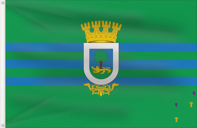 Flag, with two metal eyelets and reinforced hoist: Florida  Chile	La Florida, Chile	La Florida	Florida, Chile
