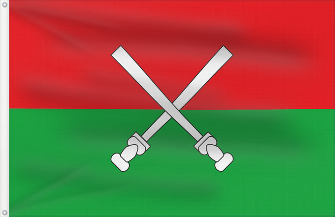 Flag, with two metal eyelets and reinforced hoist: Hainan Li Miao