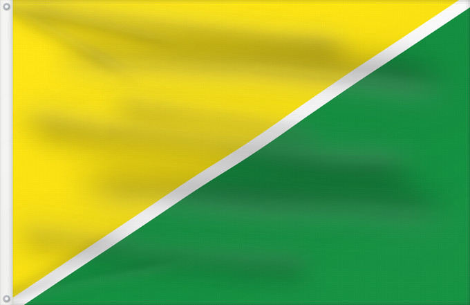 Flagge, mit zwei Metallösen und verstärktem Besatzband: Anorí  Antioquia	Anorí (Antioquia)	Municipio de Anorí  Antioquia