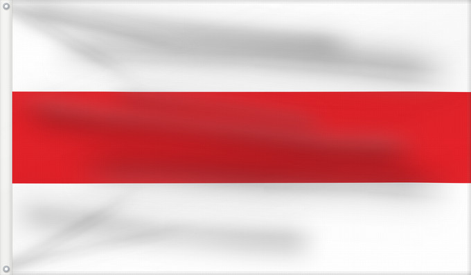 Bandera, con dos ojales metálicos y lado del asta reforzado: Atlántico	Atlántico, Colombia