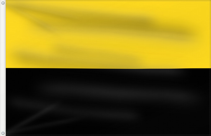 Flagge, mit zwei Metallösen und verstärktem Besatzband: Barrancabermeja  Santander	Barrancabermeja (Santander)	Municipio de Barrancabermeja  Santander