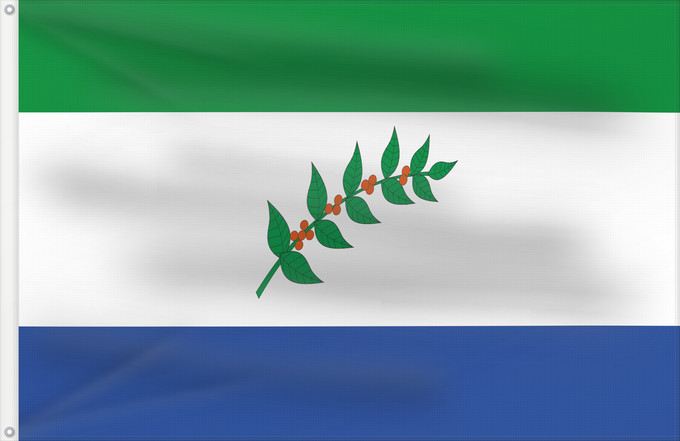 Flagge, mit zwei Metallösen und verstärktem Besatzband: Briceño  Boyacá	Briceño (Boyacá)	Municipio de es Briceño  Boyacá  en Colombia