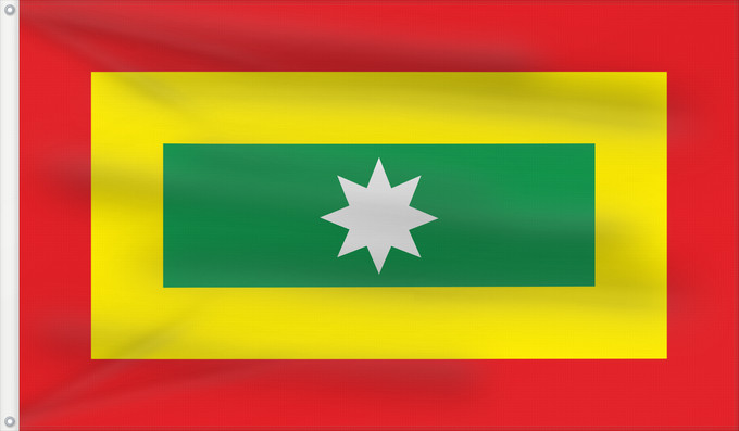 Bandera, con dos ojales metálicos y lado del asta reforzado: Cartagena Cartagena de Indias, Colombia Cartagena de Indias