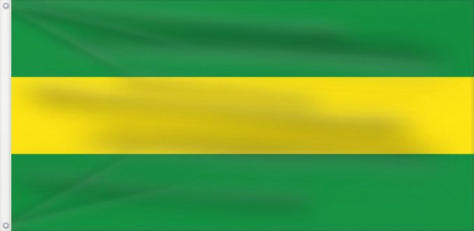 Flagge, mit zwei Metallösen und verstärktem Besatzband: Caucasia Antioquia Caucasia (Antioquia) Municipio de Caucasia Antioquia